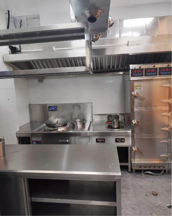 智能蒸 電磁爐廚房案例